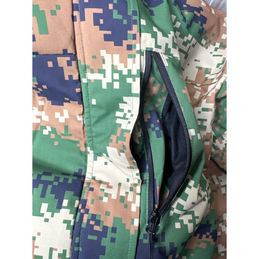 Camel Crown Camo Ski Jacket Womens 3XL Waterproof Windproof Insulated Hooded - Picture 10 of 13